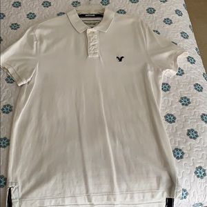 White American Eagle Polo